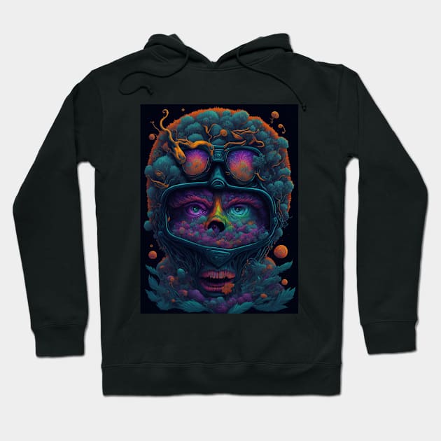 Techno T-Shirt - Techno Organism - Catsondrugs.com - Techno, rave, edm, festival, techno, trippy, music, 90s rave, psychedelic, party, trance, rave music, rave krispies, rave flyer T-Shirt Scale + Placement Hoodie by catsondrugs.com